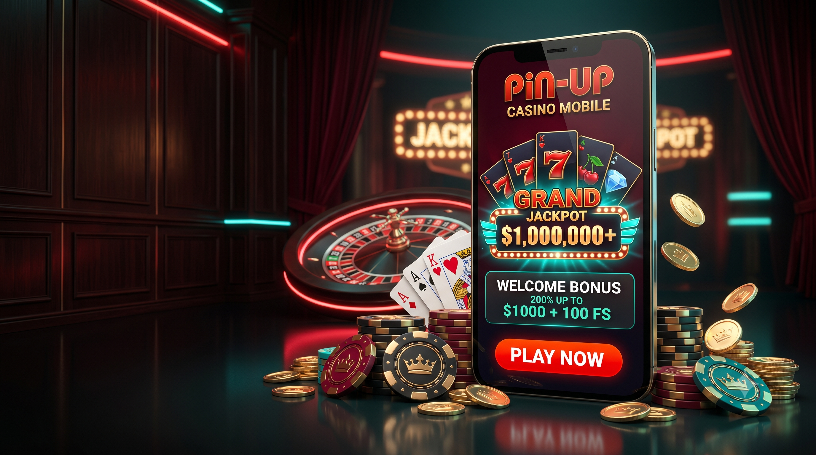 A live casino dealer hosting a roulette game on the Pin Up platform